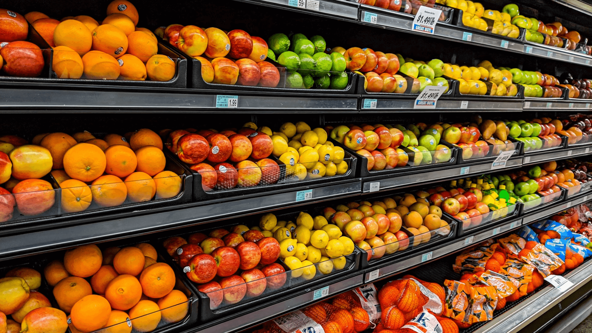 productos en el supermercado